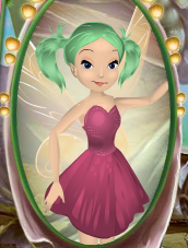 Sea Green Pixie Ponytails Back