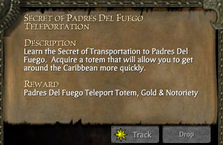 SECRET OF PADRES DEL FUEGO TELEPORTATION
