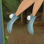 (Fish Shop Icon) Cottonpuff Short Boots