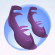 Twirly Wraps Iris Purple.Png