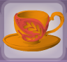 Goldfish Orange Butterfly Teacup.Png