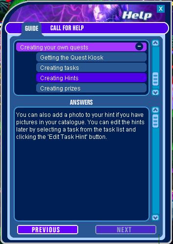 Creating Hints