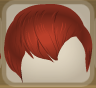 Raspberry Red Angled Bangs.Png