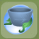 Clay Pot Raindrop Blue.Png