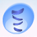 Grass Wrap Anklet Bluebell Blue.Png