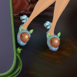 Tundra Blue Chipmunk Slippers