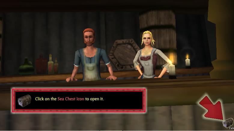 Receiving the Sea Chest