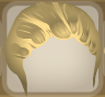 Custard Yellow Pulled Back - Wavy.Png
