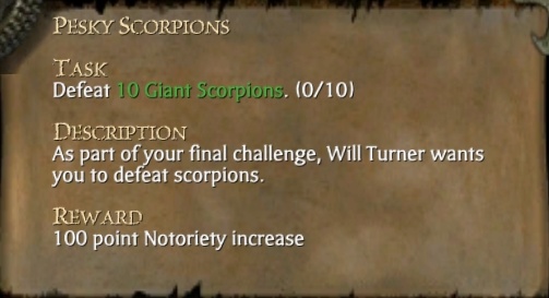 PESKY SCORPIONS