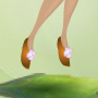 Goldfish Orange Flower Slippers