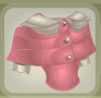 Daisy Pink Winter Half-Cape.Png