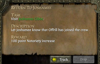 RETURN TO JOSHAMEE