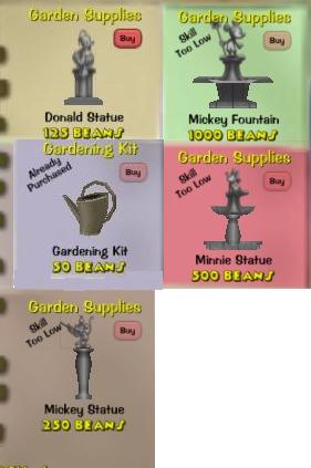 Cattlelog Garden Items