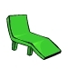 Green Deck Chair