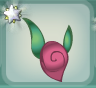 Watermelon Pink Rose Bud Anklet.Png