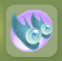 Bubble Top Slippers Bubble Blue.Png