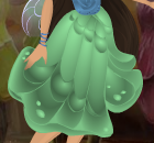 Sea Green Long Lily Pad Skirt