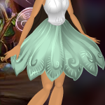 Spring Breeze Green Daisy Pettiskirt