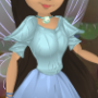 (Fish Shop Icon) Leafy Dahlia Top