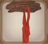 Sienna Brown Four-Peg Oak Hanger.Png
