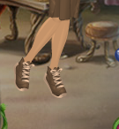 Coconut Brown Camp Referee Shoes (Sparrow Man)