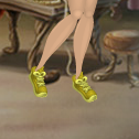 Iridessa Yellow Camp Referee Shoes with Lemon Yellow Trim (Fairy)