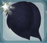 Pepper Black Leafy Bubble Skirt.Png