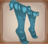 Frosty Blue Leaf Topper Boots.Png