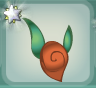 Foxtail Orange Rose Bud Anklet.Png