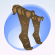 Leaf Topper Boots Cinammon Brown.Png