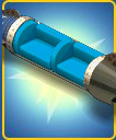 Rocketship Couch Color Light Blue