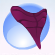 Single Leaf Sash Plumblossom Pink.Png