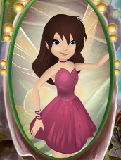 Umber Brown Wing-Swept Bangs