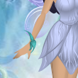 Silk Leaf Sprouter Robin Egg Blue