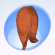 Lily Pad Bubble Skirt Foxtail Orange.Png