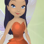 Tangerine Orange Lily Blossom Top
