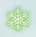 Green Snowflake