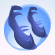 Twirly Wraps Bluebell Blue.Png