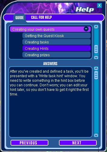 Creating Hints