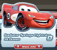 Radiator Springs Lightning McQueen