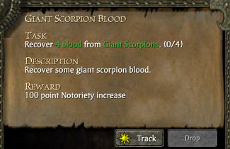 GIANT SCORPIONS BLOOD