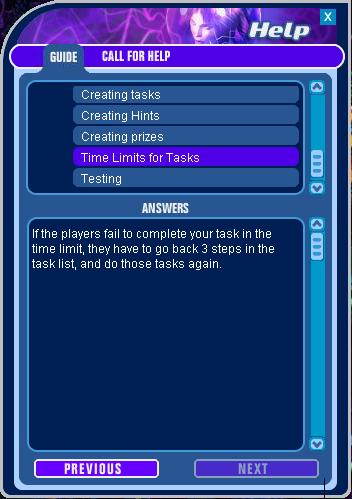 Time Limits for Tasks