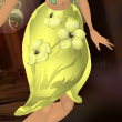 Lemon Yellow Soiree Skirt