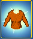 Zip-up Sweater (Plain) (Orange)