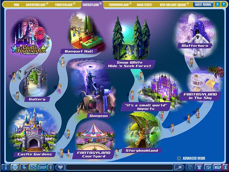 New Fantasyland Map