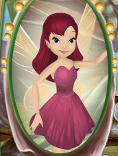 Crimson Red Angled Bangs