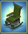 Haunted Mansion Rocking Chair Green