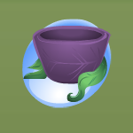 Clay Pot Boysenberry Purple