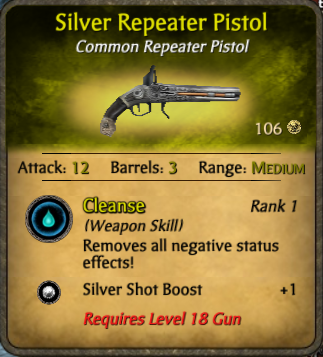 Silver Pistol