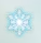 Blue Snowflake